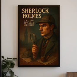 Sherlock Holmes A Case Of Singular Poster PosterGoat