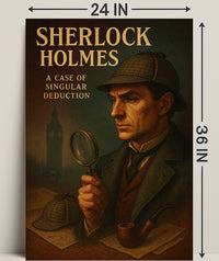 Sherlock Holmes A Case Of Singular Poster PosterGoat