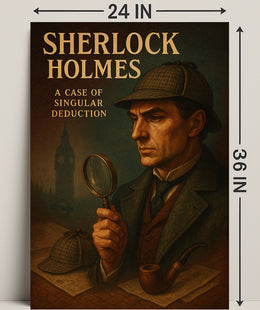 Sherlock Holmes A Case Of Singular Poster PosterGoat