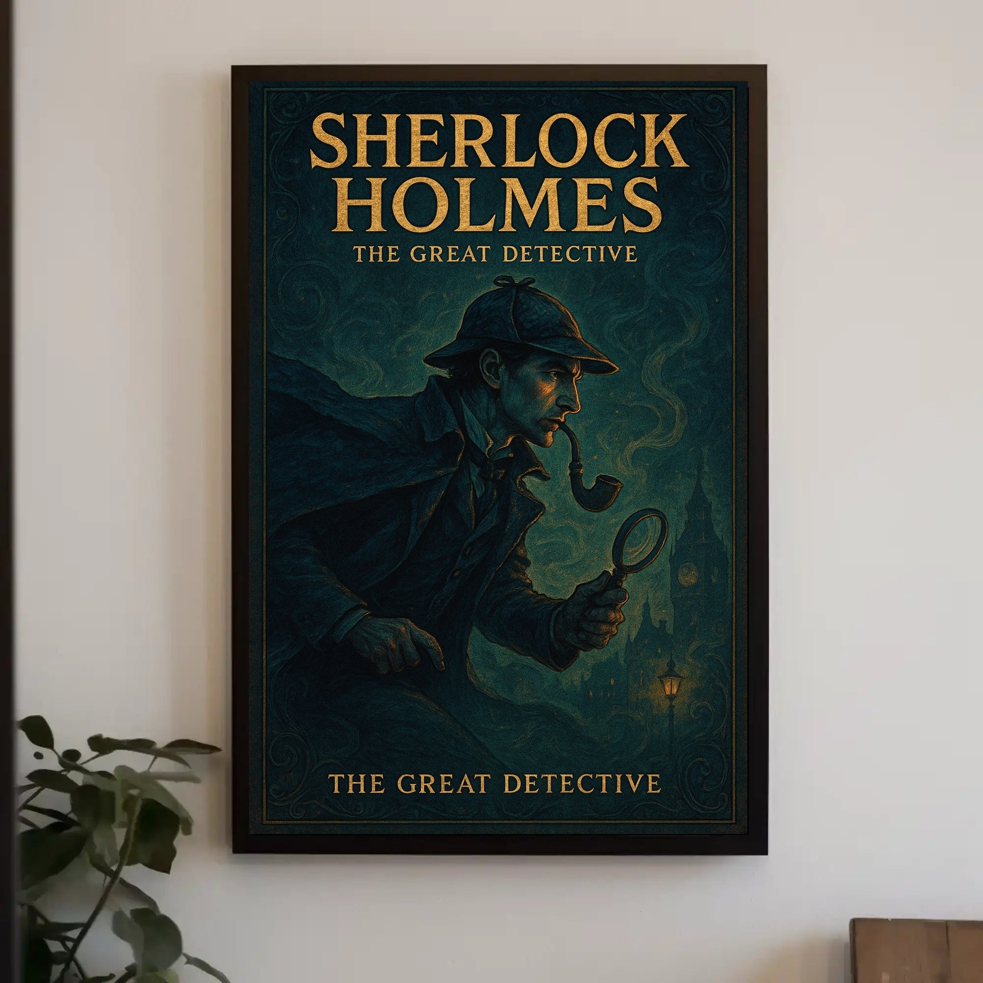 Sherlock Holmes Great Detective Wall Art Print PosterGoat
