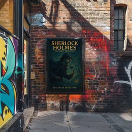 Sherlock Holmes Great Detective Wall Art Print PosterGoat
