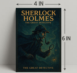 Sherlock Holmes Great Detective Wall Art Print PosterGoat