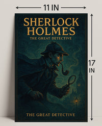 Sherlock Holmes Great Detective Wall Art Print PosterGoat
