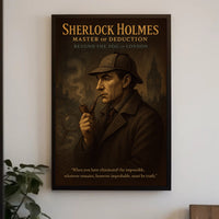 Sherlock Holmes Master Of Deduction Poster PosterGoat