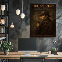 Sherlock Holmes Master Of Deduction Poster PosterGoat