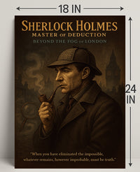 Sherlock Holmes Master Of Deduction Poster PosterGoat