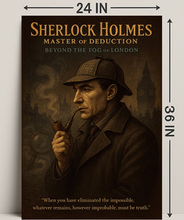 Sherlock Holmes Master Of Deduction Poster PosterGoat