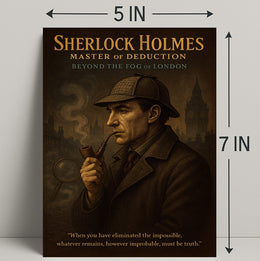 Sherlock Holmes Master Of Deduction Poster PosterGoat