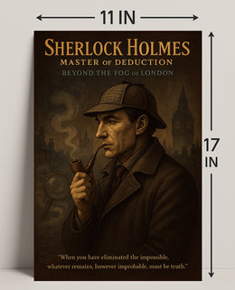 Sherlock Holmes Master Of Deduction Poster PosterGoat