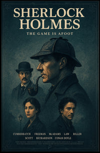 Sherlock Holmes The Game Is Afoot Poster PosterGoat