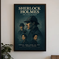 Sherlock Holmes The Game Is Afoot Poster PosterGoat