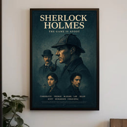 Sherlock Holmes The Game Is Afoot Poster PosterGoat