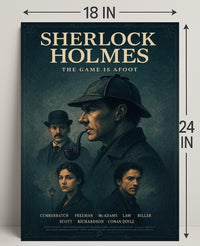 Sherlock Holmes The Game Is Afoot Poster PosterGoat