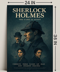Sherlock Holmes The Game Is Afoot Poster PosterGoat