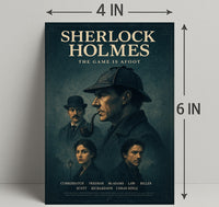 Sherlock Holmes The Game Is Afoot Poster PosterGoat