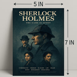 Sherlock Holmes The Game Is Afoot Poster PosterGoat