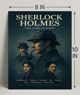 Sherlock Holmes The Game Is Afoot Poster PosterGoat