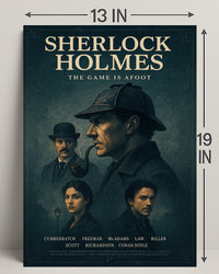 Sherlock Holmes The Game Is Afoot Poster PosterGoat
