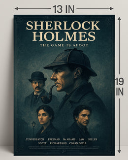 Sherlock Holmes The Game Is Afoot Poster PosterGoat