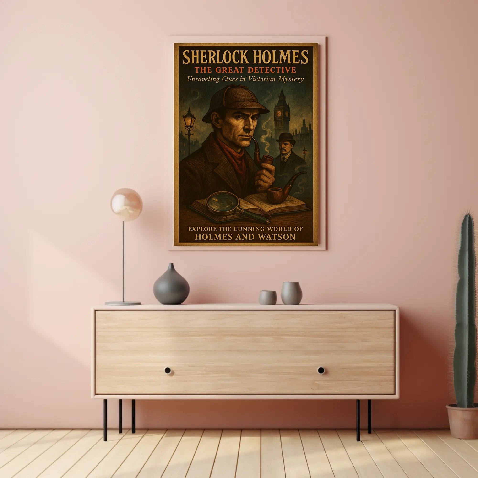 Sherlock Holmes The Great Detective Poster PosterGoat