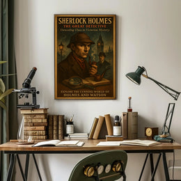 Sherlock Holmes The Great Detective Poster PosterGoat