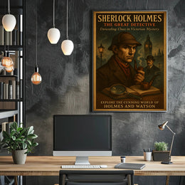 Sherlock Holmes The Great Detective Poster PosterGoat