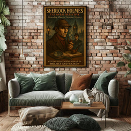 Sherlock Holmes The Great Detective Poster PosterGoat