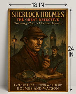 Sherlock Holmes The Great Detective Poster PosterGoat