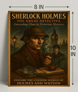 Sherlock Holmes The Great Detective Poster PosterGoat
