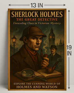 Sherlock Holmes The Great Detective Poster PosterGoat