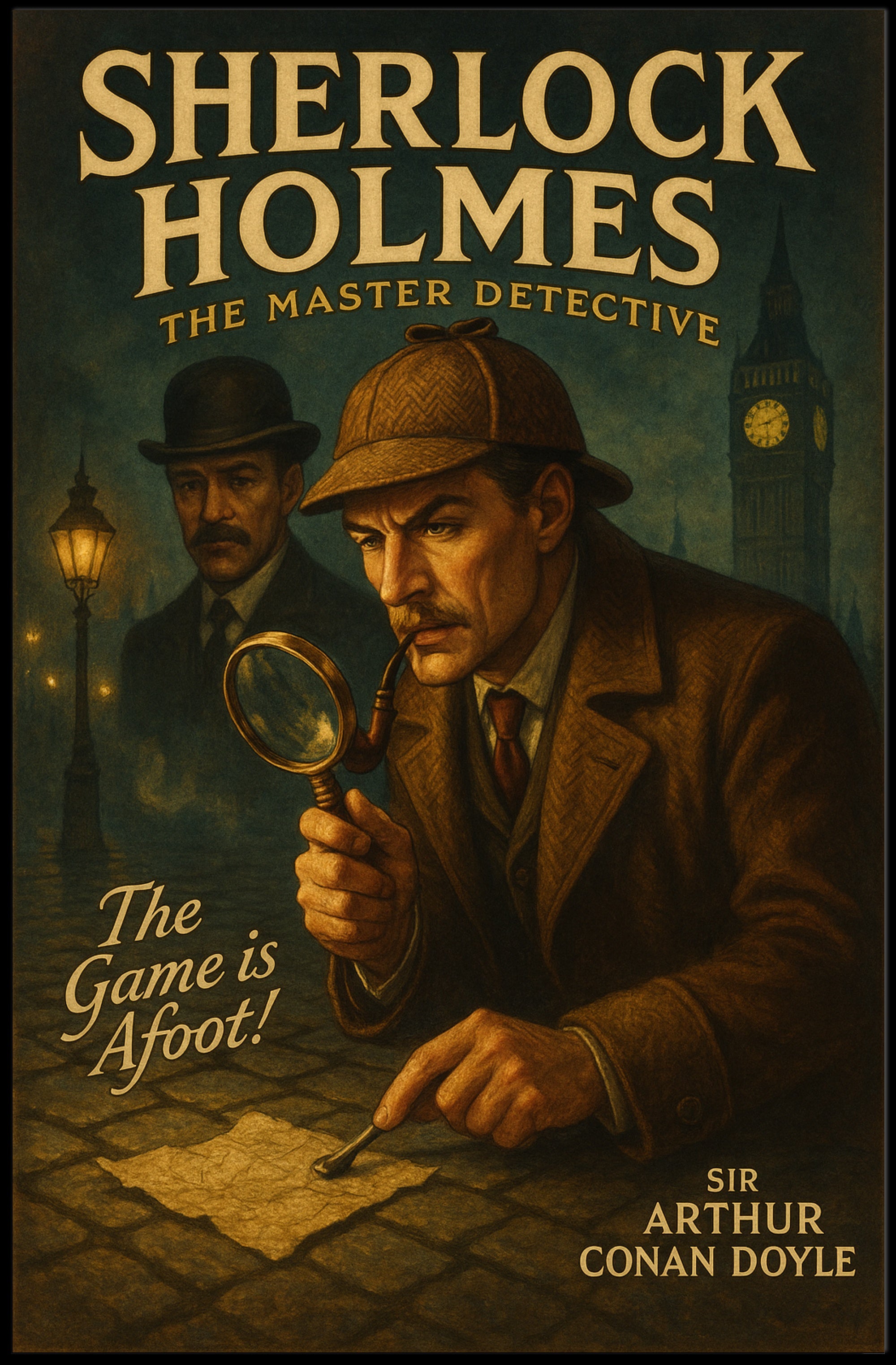 Sherlock Holmes The Master Detective Poster PosterGoat