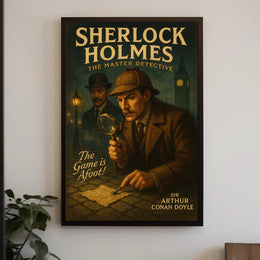 Sherlock Holmes The Master Detective Poster PosterGoat