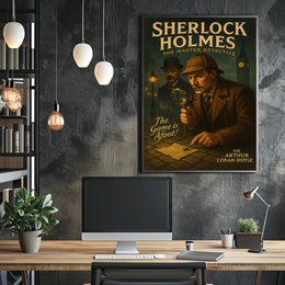 Sherlock Holmes The Master Detective Poster PosterGoat