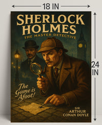 Sherlock Holmes The Master Detective Poster PosterGoat