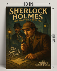 Sherlock Holmes The Master Detective Poster PosterGoat