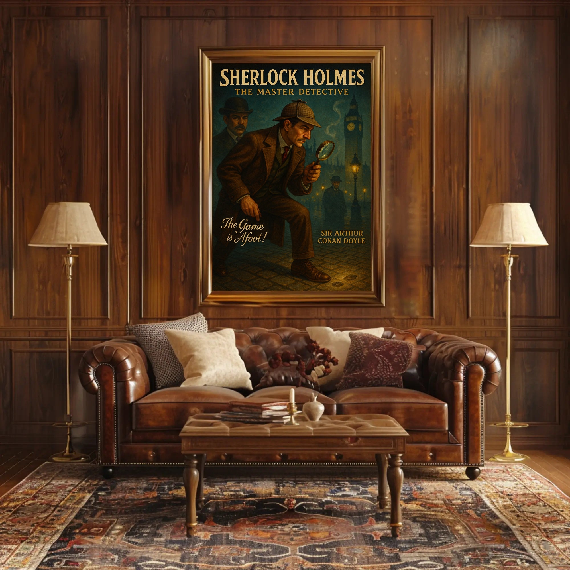 Sherlock Holmes The Master Detective Poster PosterGoat