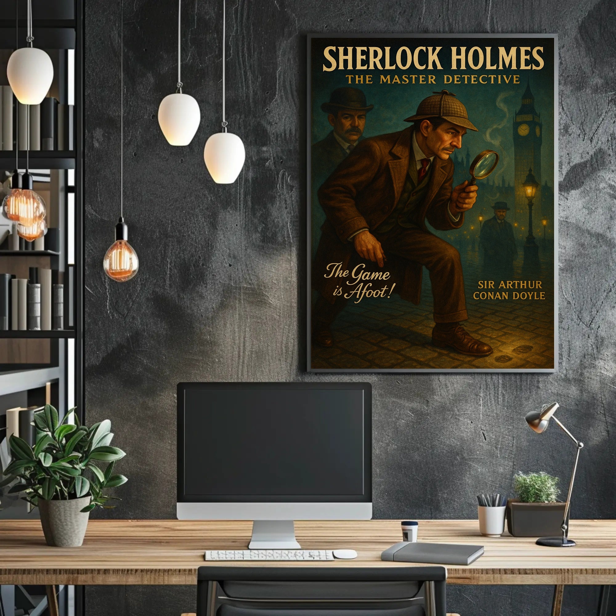 Sherlock Holmes The Master Detective Poster PosterGoat
