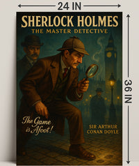 Sherlock Holmes The Master Detective Poster PosterGoat