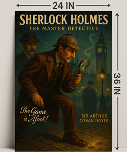 Sherlock Holmes The Master Detective Poster PosterGoat