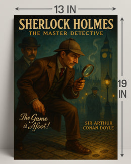 Sherlock Holmes The Master Detective Poster PosterGoat
