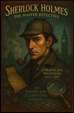 Sherlock Holmes The Master Detective Poster PosterGoat