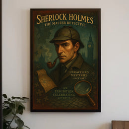 Sherlock Holmes The Master Detective Poster PosterGoat