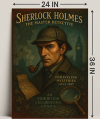 Sherlock Holmes The Master Detective Poster PosterGoat