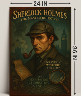 Sherlock Holmes The Master Detective Poster PosterGoat