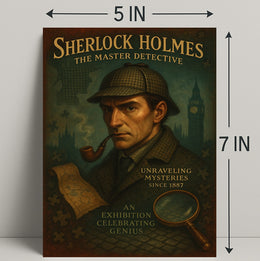 Sherlock Holmes The Master Detective Poster PosterGoat