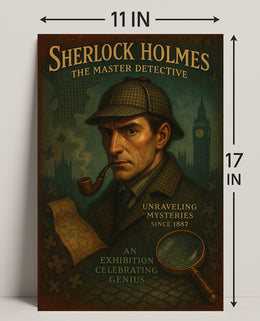 Sherlock Holmes The Master Detective Poster PosterGoat
