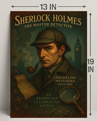 Sherlock Holmes The Master Detective Poster PosterGoat