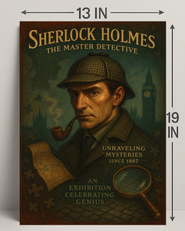 Sherlock Holmes The Master Detective Poster PosterGoat