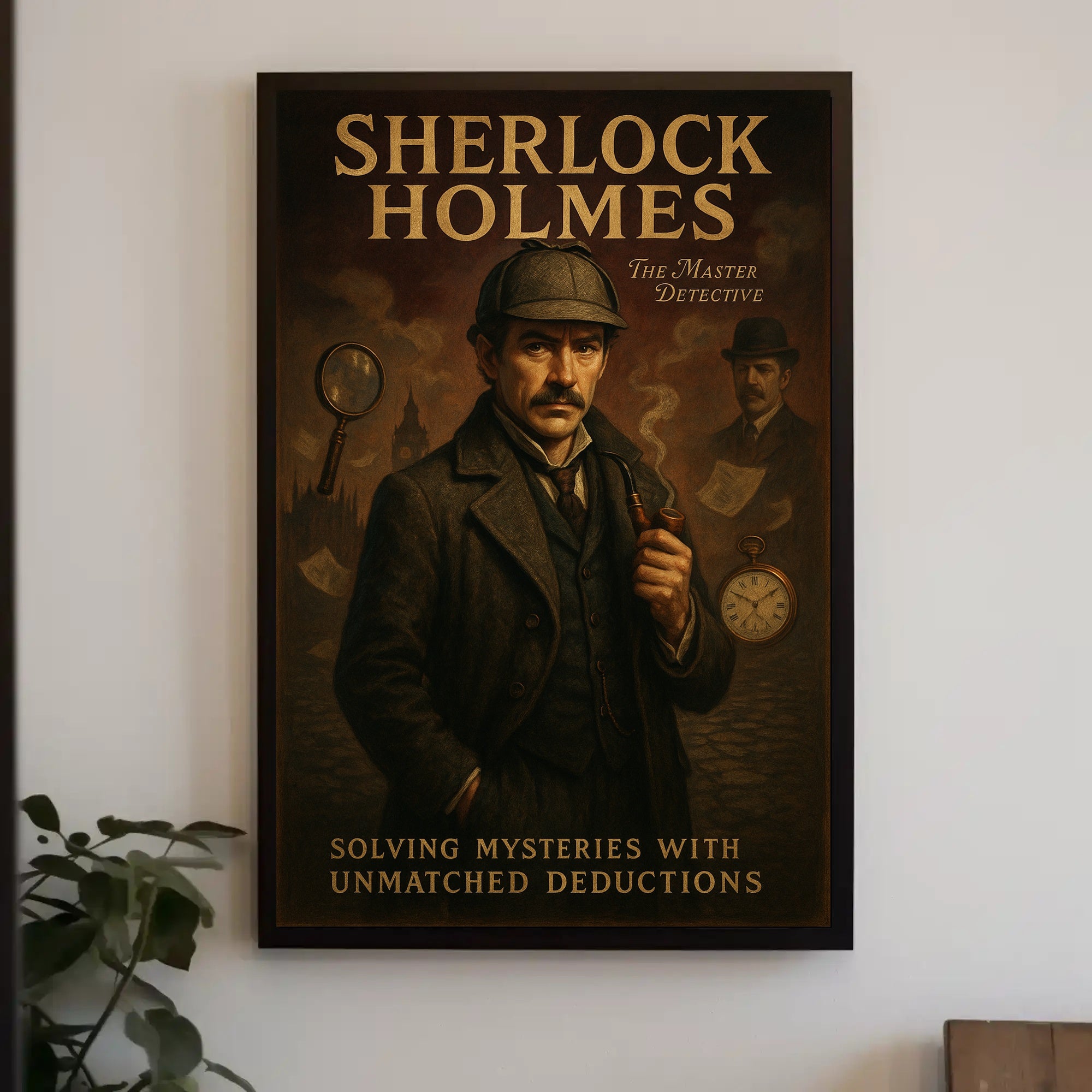 Sherlock Holmes The Master Detective Poster PosterGoat