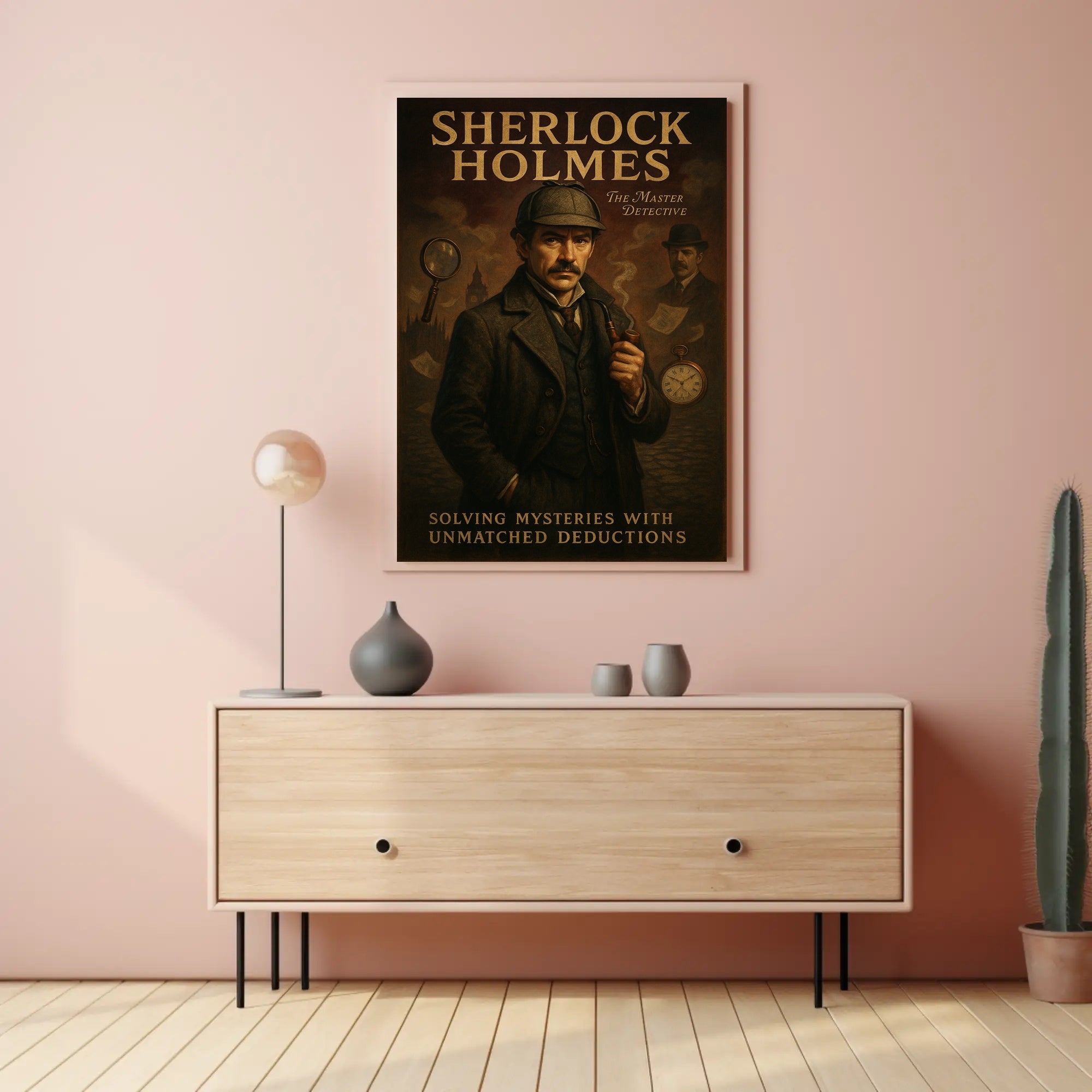 Sherlock Holmes The Master Detective Poster PosterGoat
